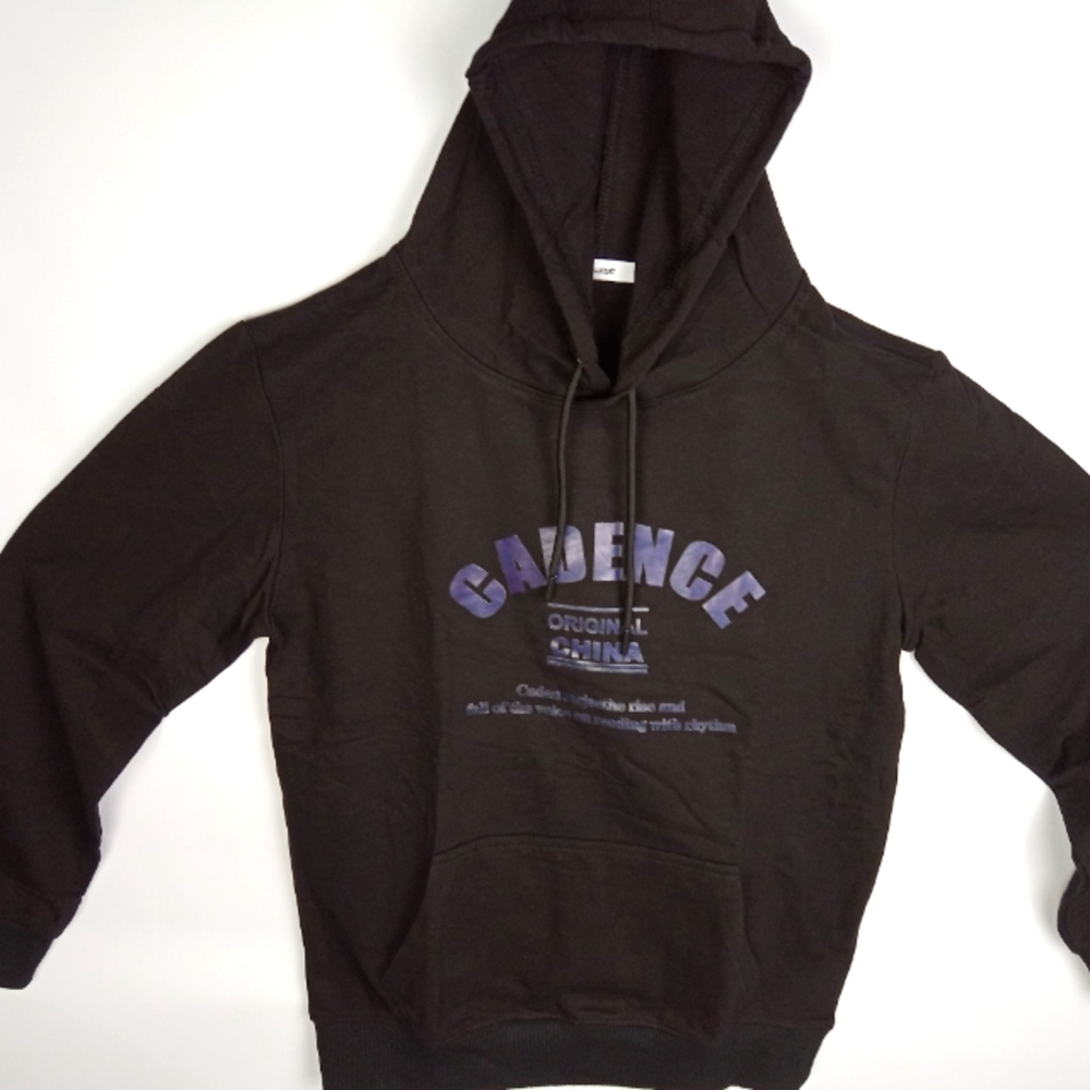Jeansweat black hoodie medium
